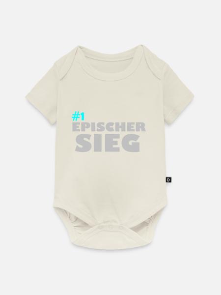 Epischer Sieg - Baby Premium Kurzarmbody - Naturweiß