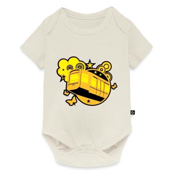 Monorail - Baby Premium short-sleeve bodysuit - off white - Front