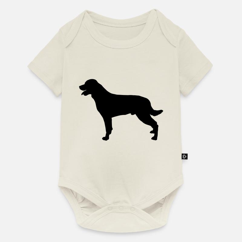rottweilers - Body à manches courtes Premium Bébé - blanc cassé
