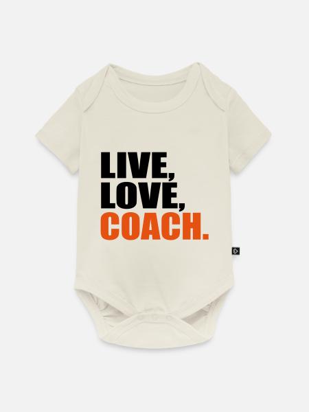 Trainer - Baby Premium Kurzarmbody - Naturweiß
