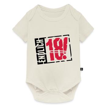 endlich_18_g2 - Baby Premium short-sleeve bodysuit - off white - Front