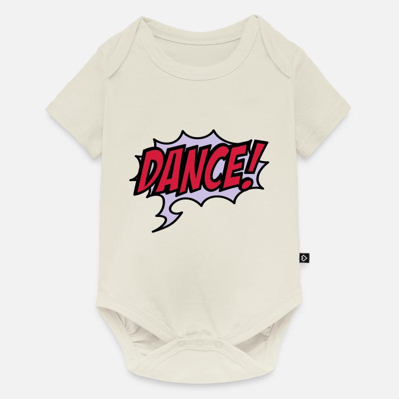 tanzen - Baby Premium Kurzarmbody - Naturweiß
