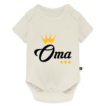 Grandma Gran Oma Grand-Mère Grand Mere - Baby Premium short-sleeve bodysuit - off white - Front