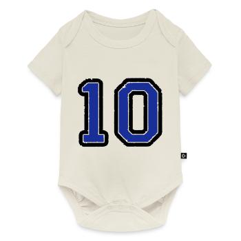 10 - Baby Premium Kurzarmbody - Naturweiß - Vorne