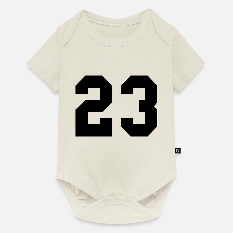 23 - Body à manches courtes Premium Bébé - blanc cassé