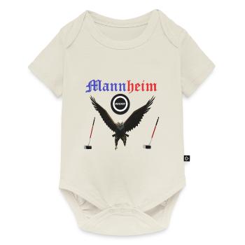 Mannheim Fan Design - Baby Premium Kurzarmbody - Naturweiß - Vorne