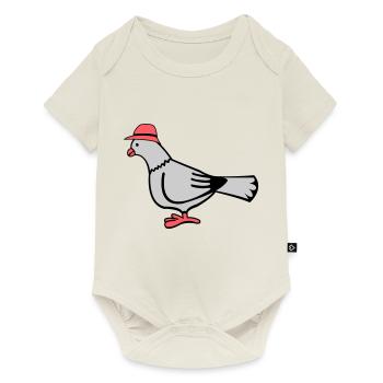 Dove - Baby Premium short-sleeve bodysuit - off white - Front