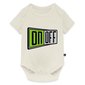 On Off Switch - Baby Premium short-sleeve bodysuit - off white - Front