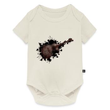 Guitar - Baby Premium short-sleeve bodysuit - off white - Front
