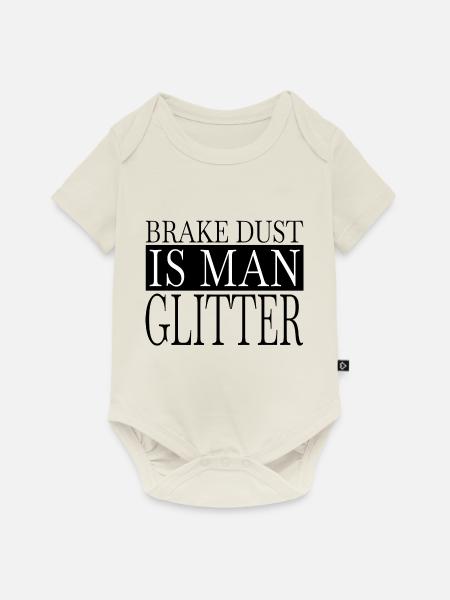automobile baseballcoffeemug - Baby Premium Kurzarmbody - Naturweiß