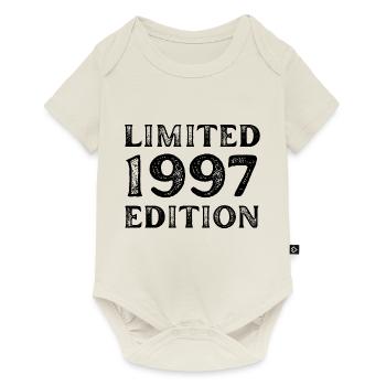1997 LIMITED EDITION ANNIVERSAIRE METAL FER GRIS - Body à manches courtes Premium Bébé - blanc cassé - Devant