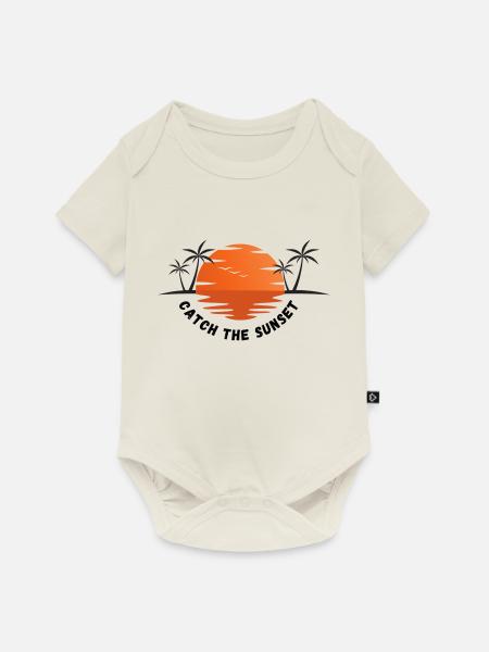 Catch the Sunset - Baby Premium Kurzarmbody - Naturweiß