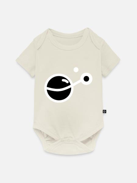 Universum - Baby Premium Kurzarmbody - Naturweiß