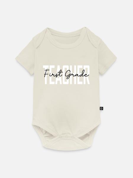 Lehrergeschenke der 1. Klasse - Baby Premium Kurzarmbody - Naturweiß