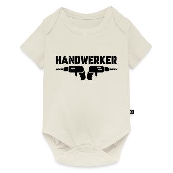 handwerker - Baby Premium Kurzarmbody - Naturweiß - Vorne