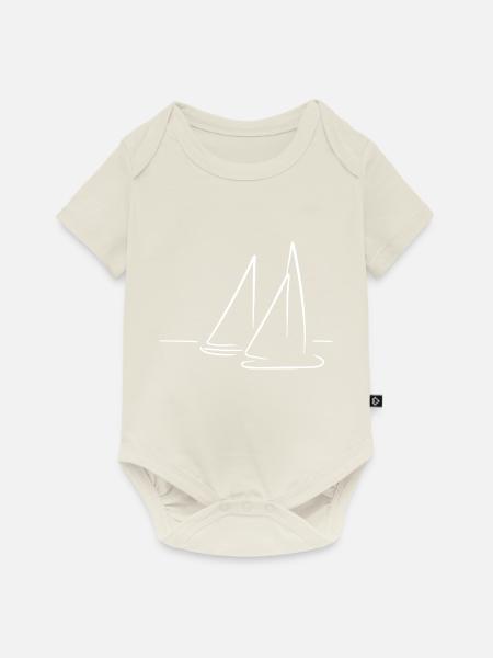 Segen - Baby Premium Kurzarmbody - Naturweiß