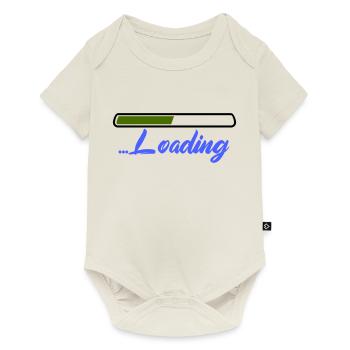 Loading - Baby Premium short-sleeve bodysuit - off white - Front
