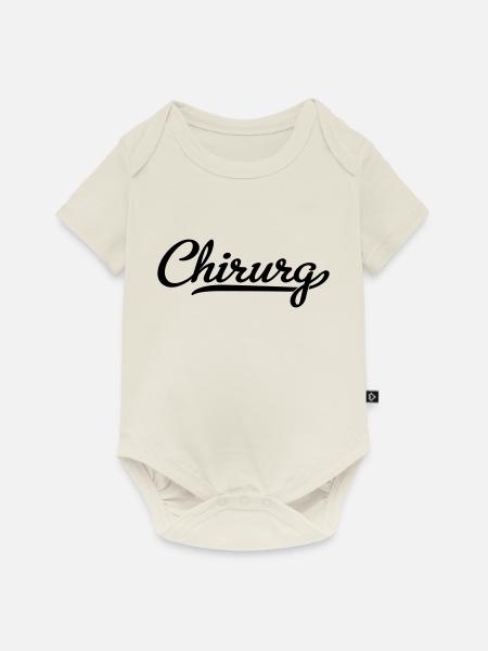 Chirurg - Baby Premium Kurzarmbody - Naturweiß