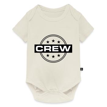 Crew - Baby Premium short-sleeve bodysuit - off white - Front