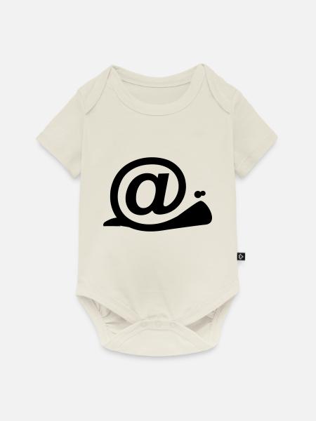 @ Esc rgot - Baby Premium Kurzarmbody - Naturweiß