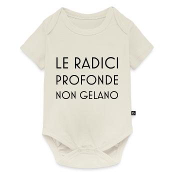 radici profonde non gelan - Baby Premium short-sleeve bodysuit - off white - Front
