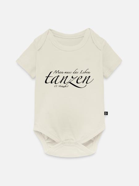 tanzen - Baby Premium Kurzarmbody - Naturweiß