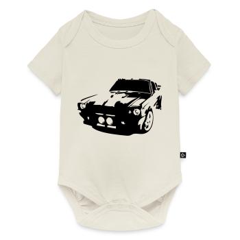 voiture_sport - Body à manches courtes Premium Bébé - blanc cassé - Devant