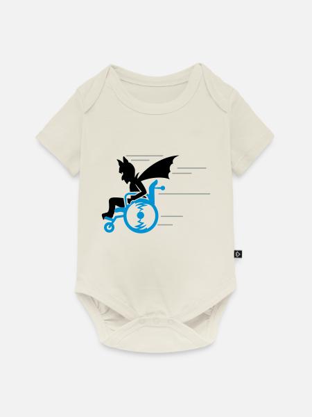 senior superhero (3c) - Baby Premium Kurzarmbody - Naturweiß