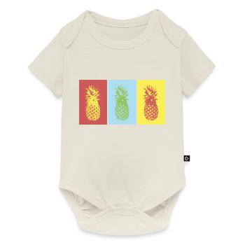 pineapple - Baby Premium short-sleeve bodysuit - off white - Front