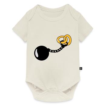 Wedding Rings - Baby Premium Kurzarmbody - Naturweiß - Vorne