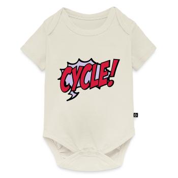 cycle - Baby Premium short-sleeve bodysuit - off white - Front