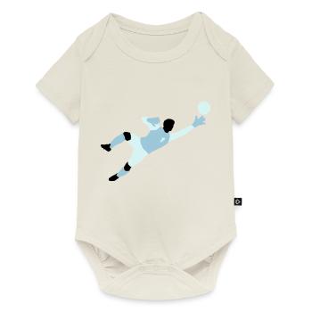 torwart_012015_a_3c - Baby Premium Kurzarmbody - Naturweiß - Vorne