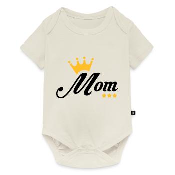 Mum / Mom / Baby / Mummy / Mother's day / Birth - Baby Premium short-sleeve bodysuit - off white - Front