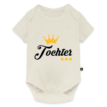 Daughter Tochter Fille Girl Baby Birth Love - Baby Premium short-sleeve bodysuit - off white - Front