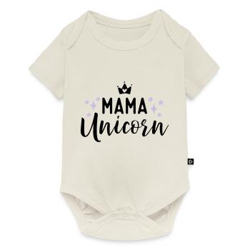 Unicorn - Body à manches courtes Premium Bébé - blanc cassé - Devant