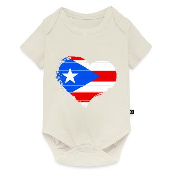Puerto Rico - Baby Premium short-sleeve bodysuit - off white - Front
