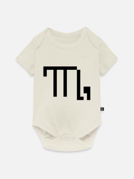 Skorpion - Baby Premium Kurzarmbody - Naturweiß