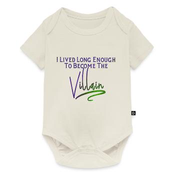 Villain forever - Baby Premium Kurzarmbody - Naturweiß - Vorne