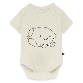 Lemon sweet - Baby Premium short-sleeve bodysuit - off white - Front
