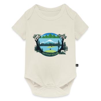Nature Rules - Baby Premium short-sleeve bodysuit - off white - Front