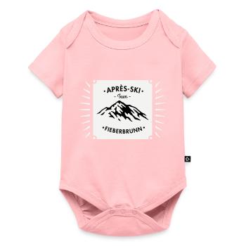Après-Ski Fieberbrunn - Body à manches courtes Premium Bébé - rose - Devant