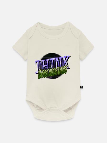admin computer programming - Baby Premium Kurzarmbody - Naturweiß