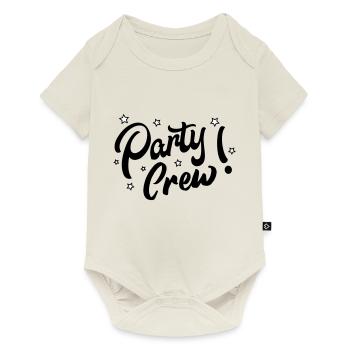 Party Crew1 - Baby Premium short-sleeve bodysuit - off white - Front
