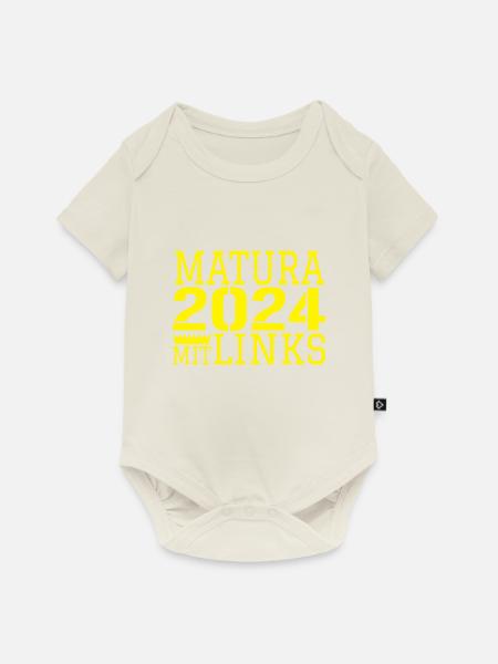 Matura Sprüche - Baby Premium Kurzarmbody - Naturweiß