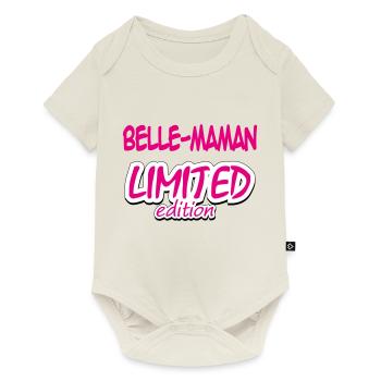 BELLE MAMAN LIMITIERTE AUFLAGE - Baby Premium Kurzarmbody - Naturweiß - Vorne