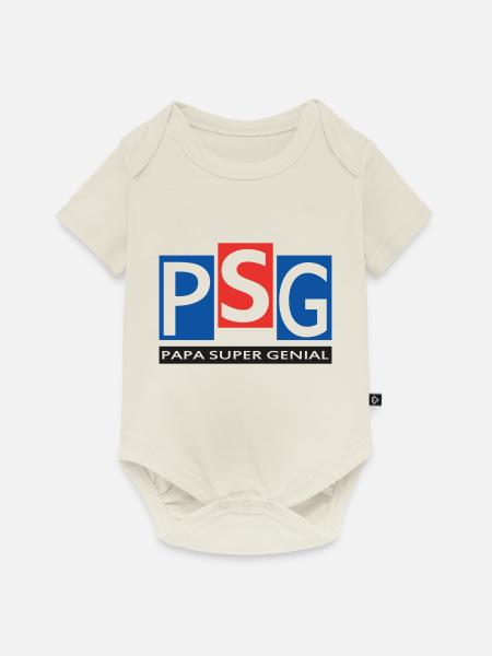Toller Vater - Baby Premium Kurzarmbody - Naturweiß