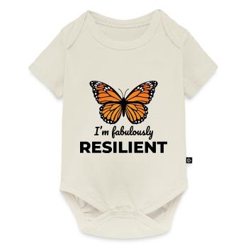 Schmetterlinge, Schmetterlinge, Insektensammler, Entomologie - Baby Premium Kurzarmbody - Naturweiß - Vorne