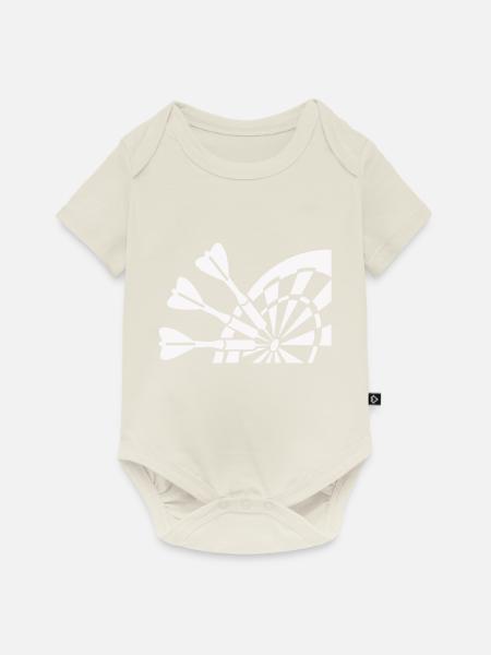 Dart - Baby Premium Kurzarmbody - Naturweiß