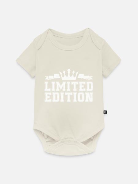 limited edition 1 - Baby Premium Kurzarmbody - Naturweiß