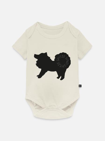 Spitze sind spitze! Black - Baby Premium Kurzarmbody - Naturweiß